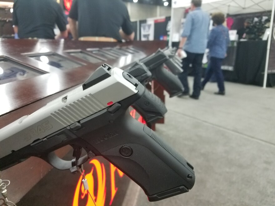 Weapons at concealed carry expo