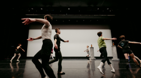 Interlochen Arts Academy dance students in a 2025 rehearsal.