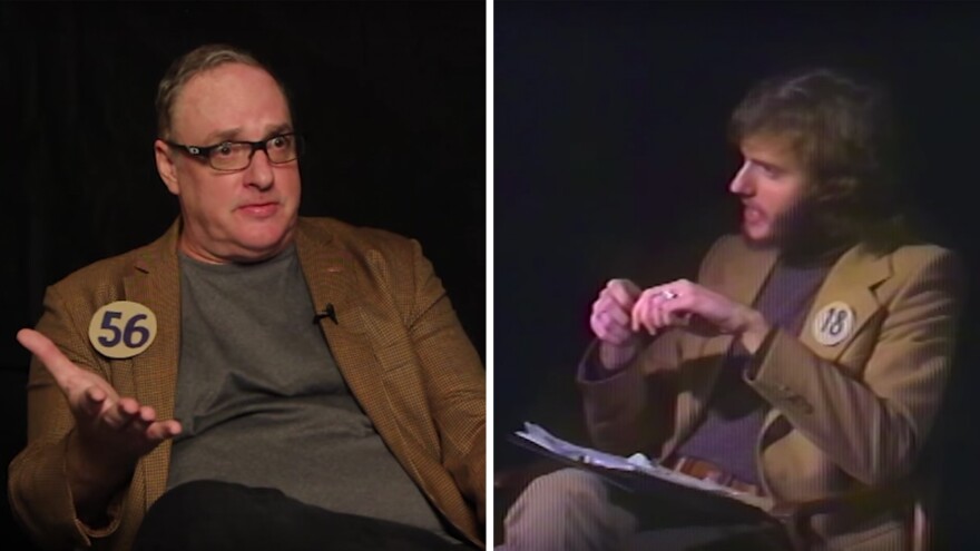 Peter "Stoney" Emshwiller tells his 18-year-old self, "I'm old, I'm fat and, in your mind, I'm a failure. I know that. Why do you think I've been avoiding talking to you for 38 years?"