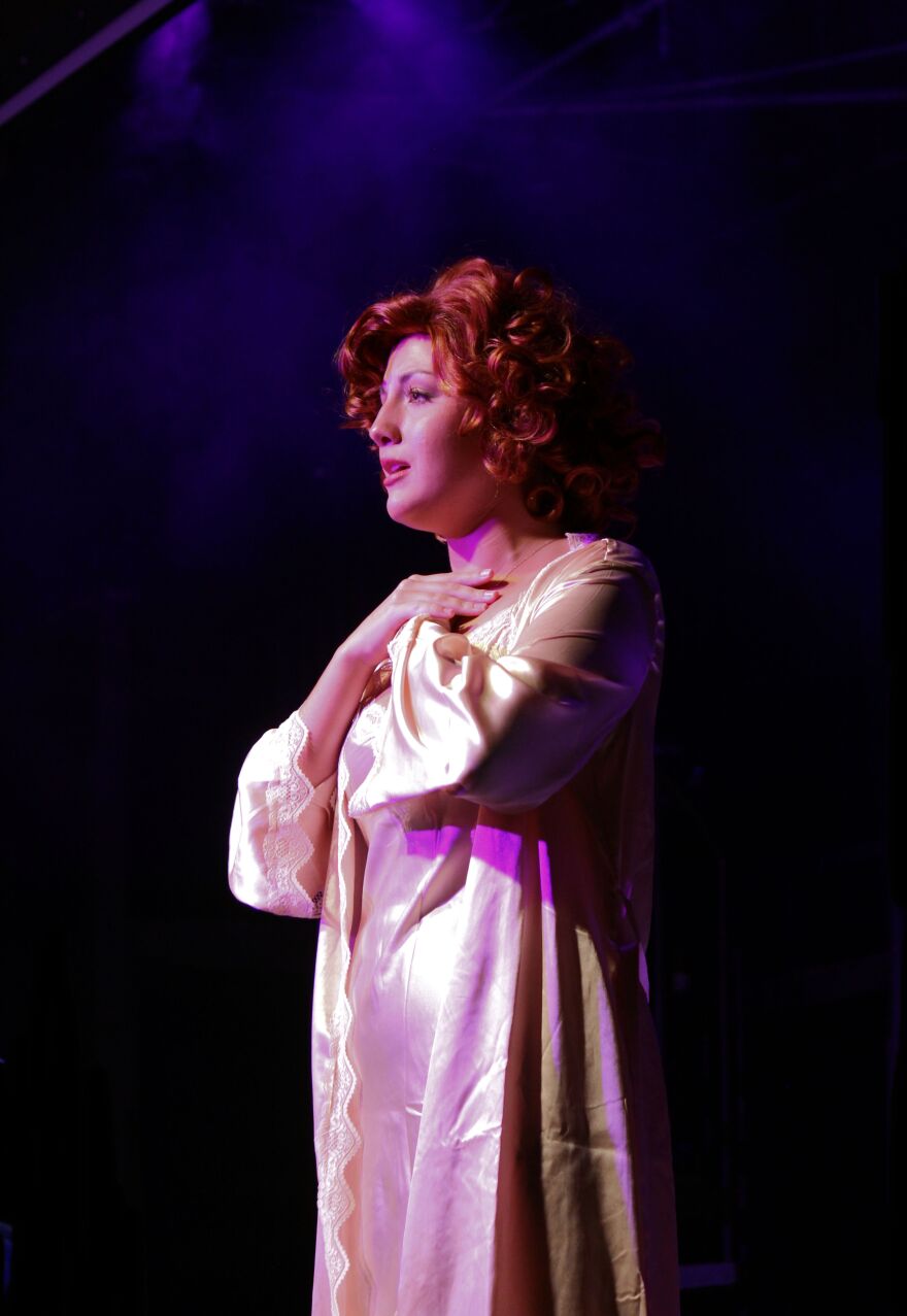 Georgia Rainero sings 'Funny Honey' during Melody Lane Theatre's production of 'Chicago.'