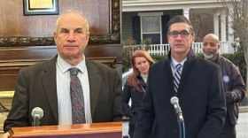 Baltimore County Executive candidates Izzy Patoka and Nick Stewart