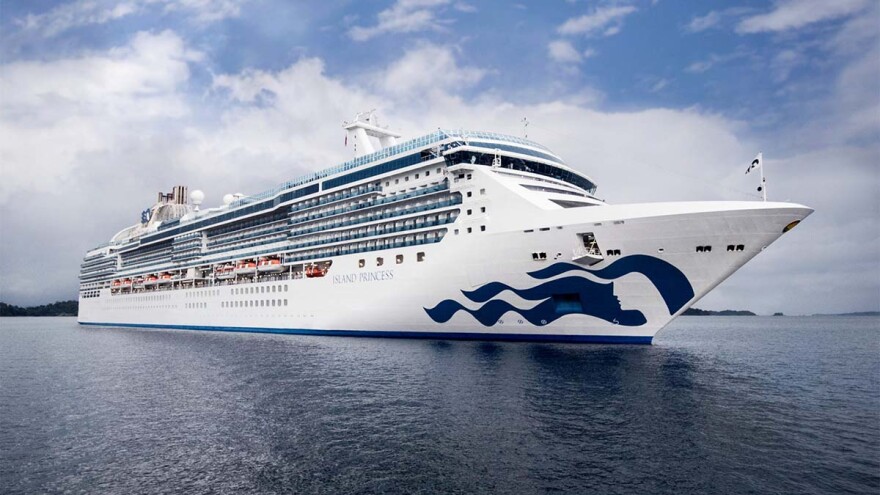 The Island Princess. (Courtesy - Princess Cruises via WY Daily)