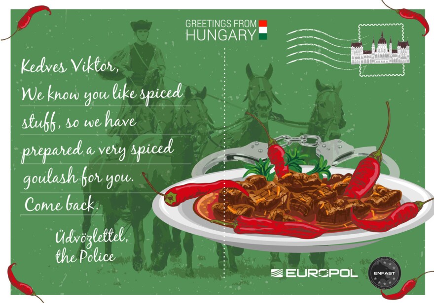 Hungary's postcard