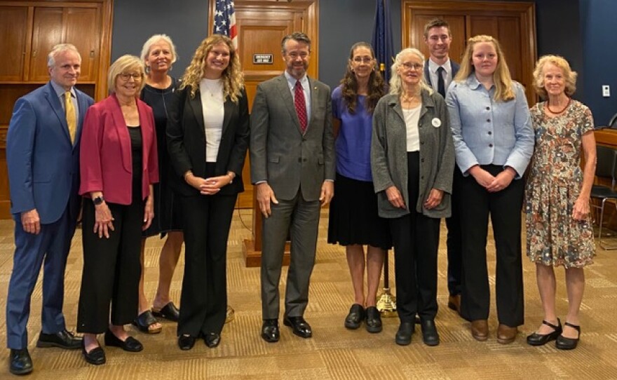 Citizens' Climate Lobby volunteers from Indiana met with Sen. Todd Young during a recent lobbying trip to Washington, D.C.