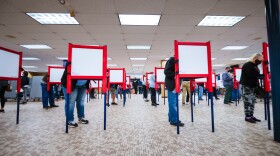 Voters cast their 2020 ballots at Fairdale High School in Louisville, Ky. A compromise election reform bill is making its way through the state's Republican-led legislature.