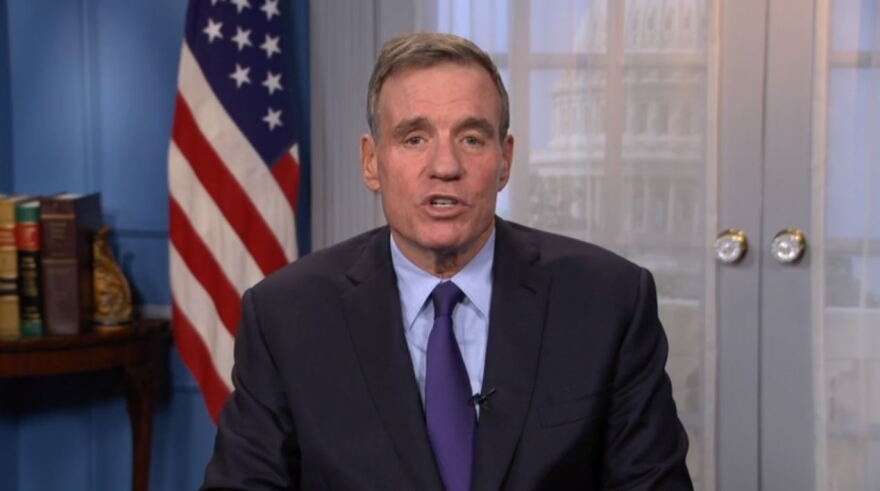 Warner spoke to reporters in a virtual press conference on Tuesday.