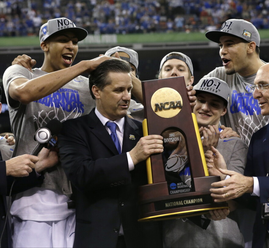 Wildcats Roll To 8th NCAA Title, Coach Calipari's 1st | WYSO
