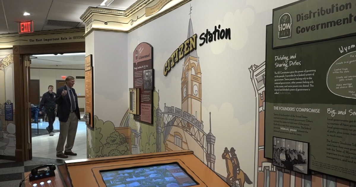 Interactive Civics Lab now open at the Wyoming Capitol