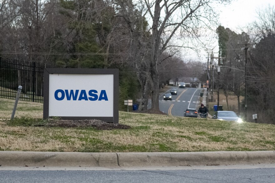 The Orange Water and Sewer Authority (OWASA), located in Carrboro, N.C., on Feb. 24, 2026.