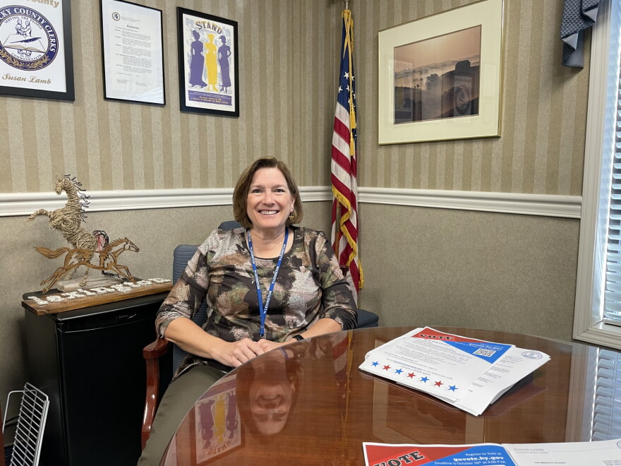 Fayette County Clerk Susan Lamb