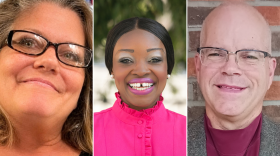 From left: Carrie Davis, Meeka Owens and Jonathan Pearson.