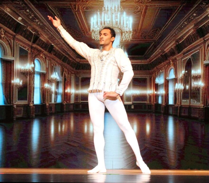 Israel Kaique Barbosa portrays Prince Desiree in 'Sleeping Beauty'