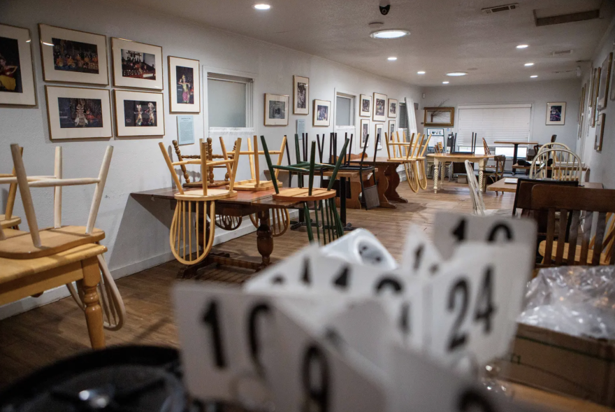 The Brentwood Social House is one of many businesses that cut hours of operation and closed its dine-in services because of the coronavirus pandemic.