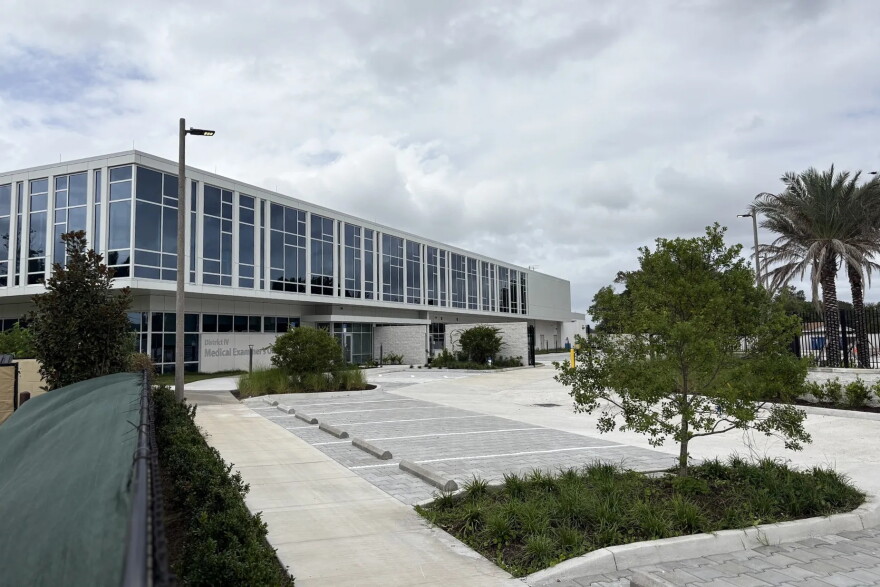 A new medical examiner’s office and morgue serving five counties opened next door to a school in Jacksonville’s Brentwood neighborhood, which is predominantly Black. Residents had pleaded for an urgent care center or a pharmacy to be built instead.