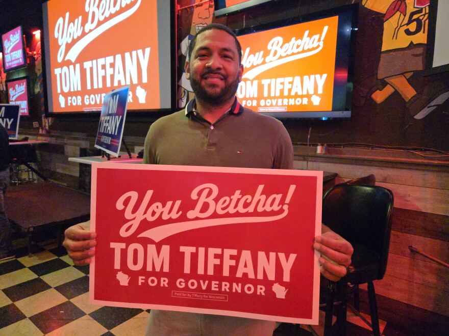 Chris Lawrence is the executive director of the Milwaukee County GOP's "Operation Connecting Milwaukee." He will be voting for Republican Tom Tiffany for governor.