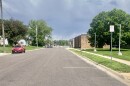 Here's Bondurant Street near Washington Community High School (right), site of several main breaks in recent years.