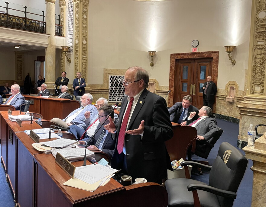 Verona GOP Senator Gex Williams explains AV legislation