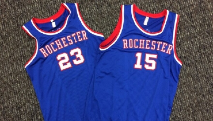 Rochester Royals Jersey - Blue - XL - Royal Retros