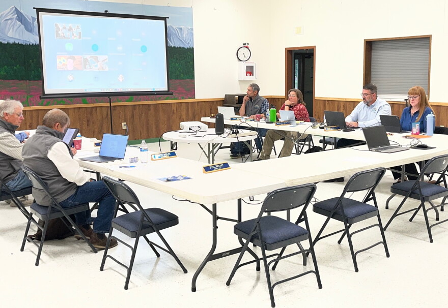 Golden Valley board members met Tuesday in the Delta Junction Community Center to discuss the LM6000 generator purchase and other issues.