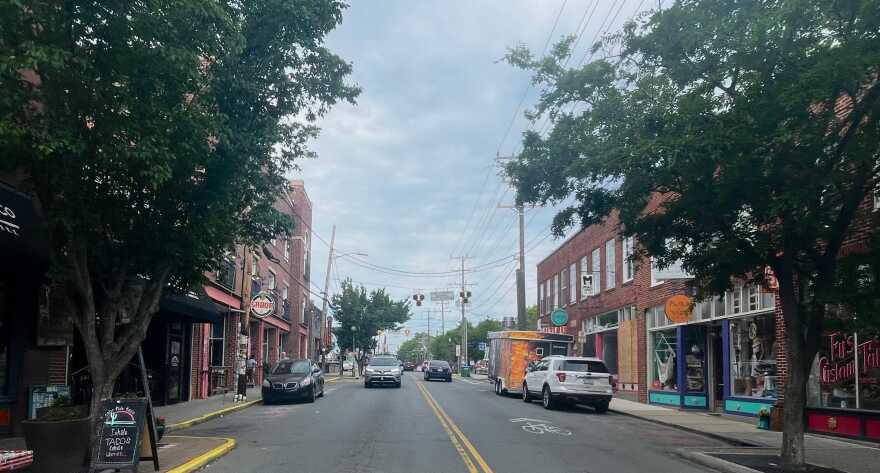  A street