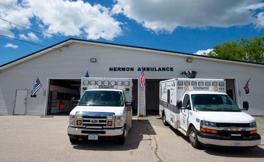 Hermon Volunteer Rescue & First Aid Squad INC. on Billings Road.