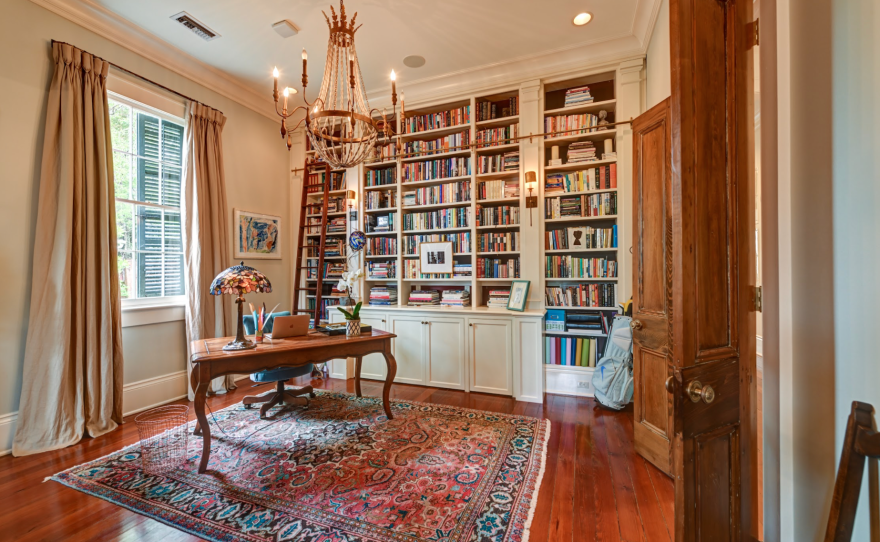 Shotgun house in New Orleans, Louisiana on the PRC Shotgun House Tour