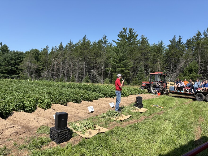 Endelman gave a in-depth explanation of how potato breeding selects the best genes to produce varieties that are disease resistant and delicious.