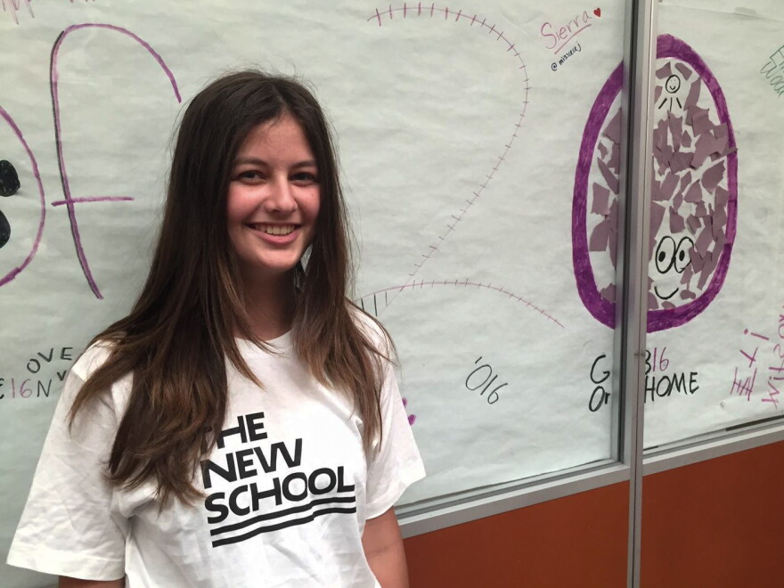 Despite missing much of her freshman year of high school because of a concussion, Daisy Emminger will be attending the New School in New York this fall.