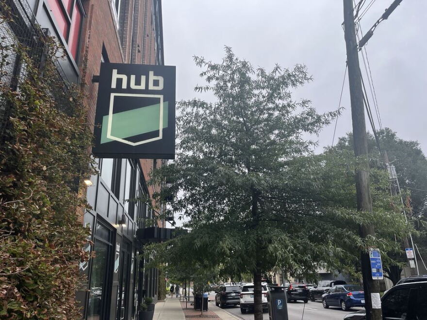 The Hub, on South Upper Street, is one of several existing apartment complexes marketed directly to University of Kentucky students. Planning officials say as many as 5,000 more bedrooms in complexes of this type could be approved in the coming months in downtown neighborhoods.