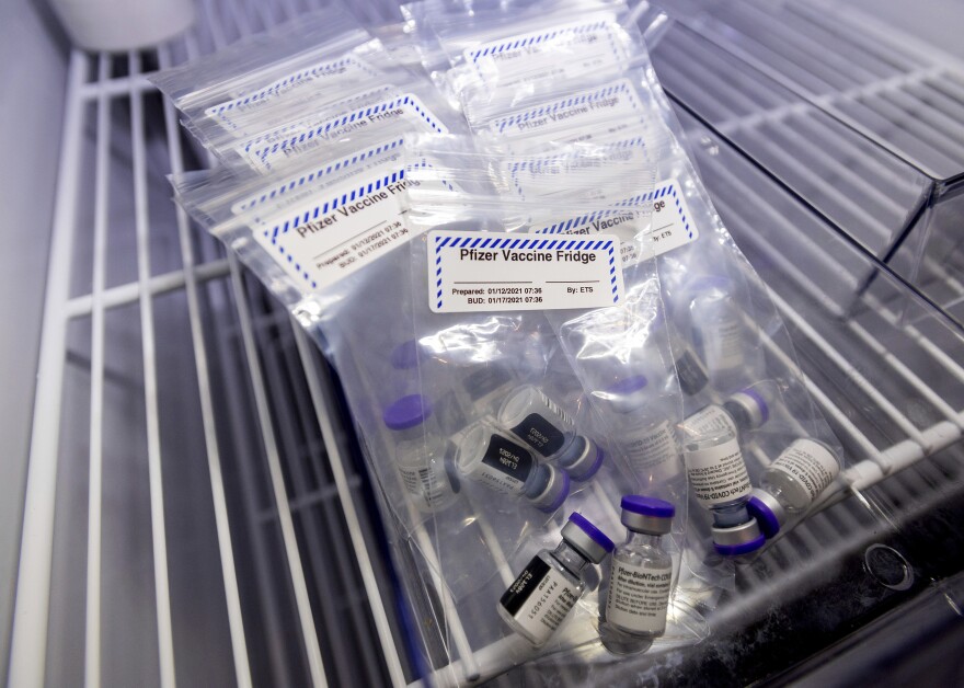 The Pfizer-BioNTech COVID-19 vaccine, like the Moderna version, requires storage in extremely frigid temperatures before its thawed out for use.
