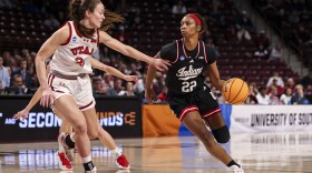 Indiana's Chloe Moore-McNeil scored 12 points in Friday's win over Utah.