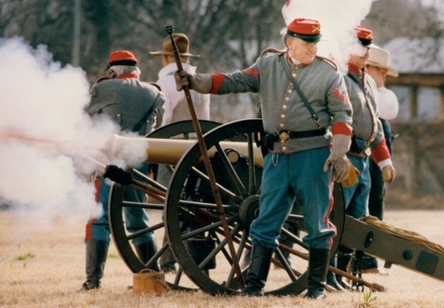 Honey Springs Battle re-enactment