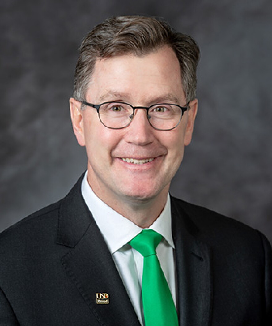 UND President Andrew Armacost