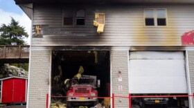 The South Tongass Volunteer Fire Department responds to emergency calls from the southern area of the Borough. (Jack Darrell/KRBD)