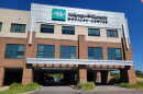 A hospital building. A sign says "McKenzie-Willamette Medical Center."