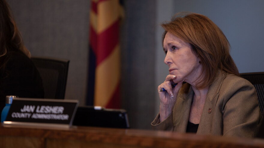 County Administrator Jan Lesher