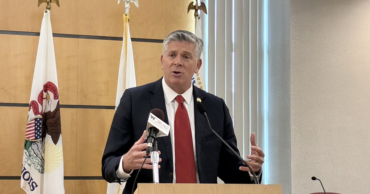 Darin LaHood Told Peoria Radio We Need an 'Off Ramp' From the Iran War. Four Weeks Later He Voted Against One.