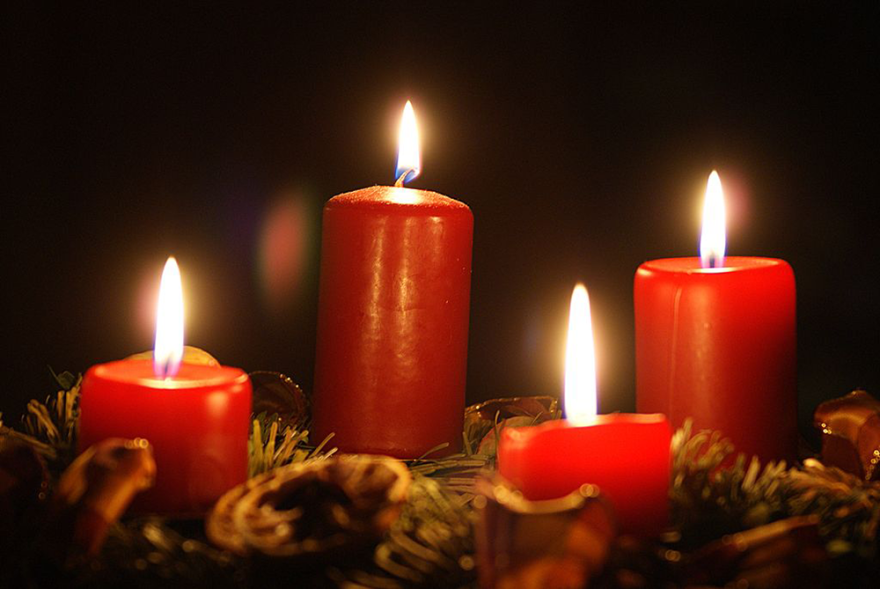 Advent candles