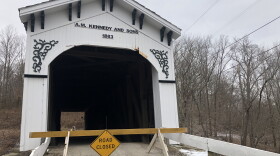 The Richland-Plummer covered bridge in Greene County.
