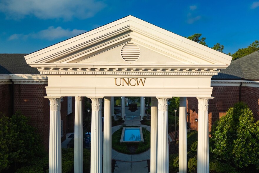 UNCW's Leutze Columns.