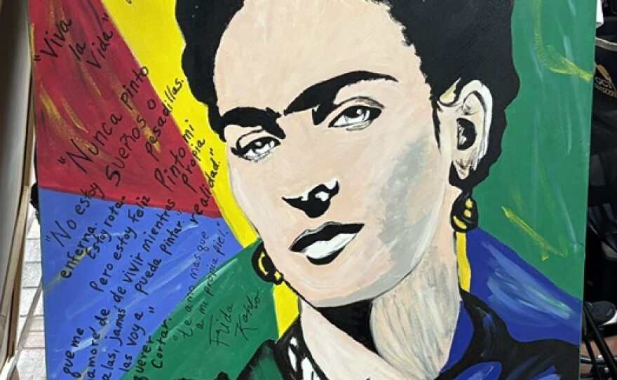 Frida painting