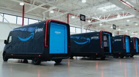 Rivian Amazon vans