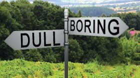 The signs tell the story.