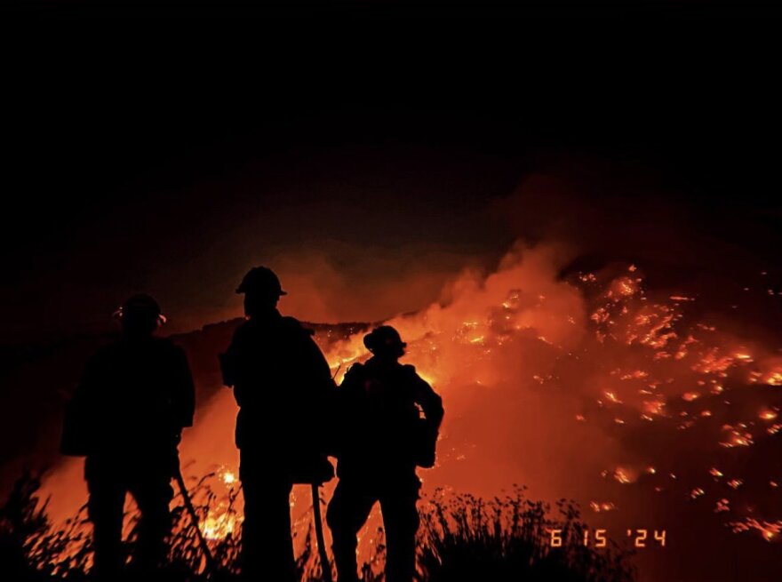 The Post fire has burned more than 14,000 acres of land as of midnight Sunday.
