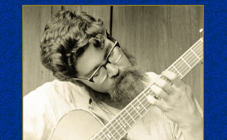 The cover of the new Robbie Basho boxed set Song of the Avatars.
