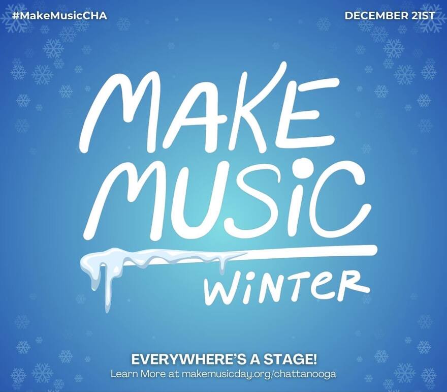 Make Music Winter banner.