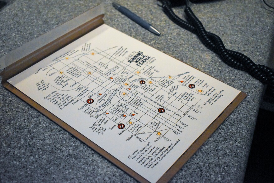 "Guide to Running While Female in Central Phoenix" by Jen Urso