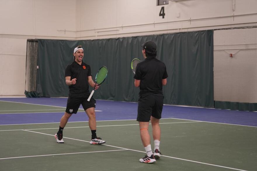 Match Recap: Men's Tennis | 3/27/2023 9:15:00 AM | Ryan Cheney, ISU Sports Information