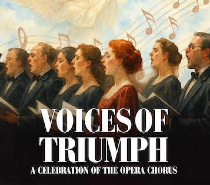 Opera Naples Poster for 'Voices of Triumph'