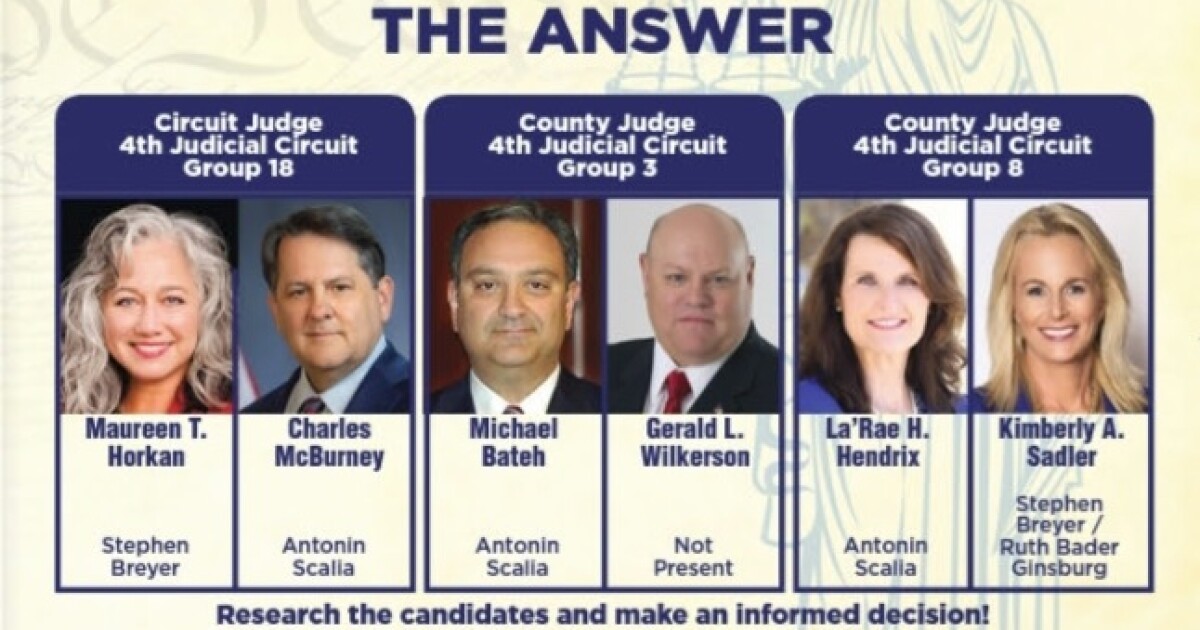 Northeast Florida Judge Candidates On How They View The Constitution